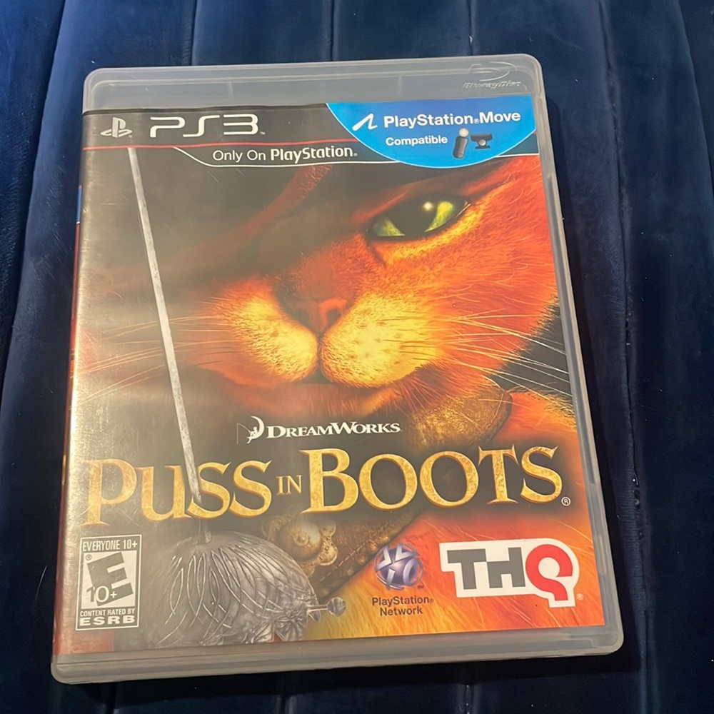 PS3 puss in boots game